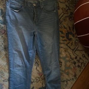 Sky high skinny pants